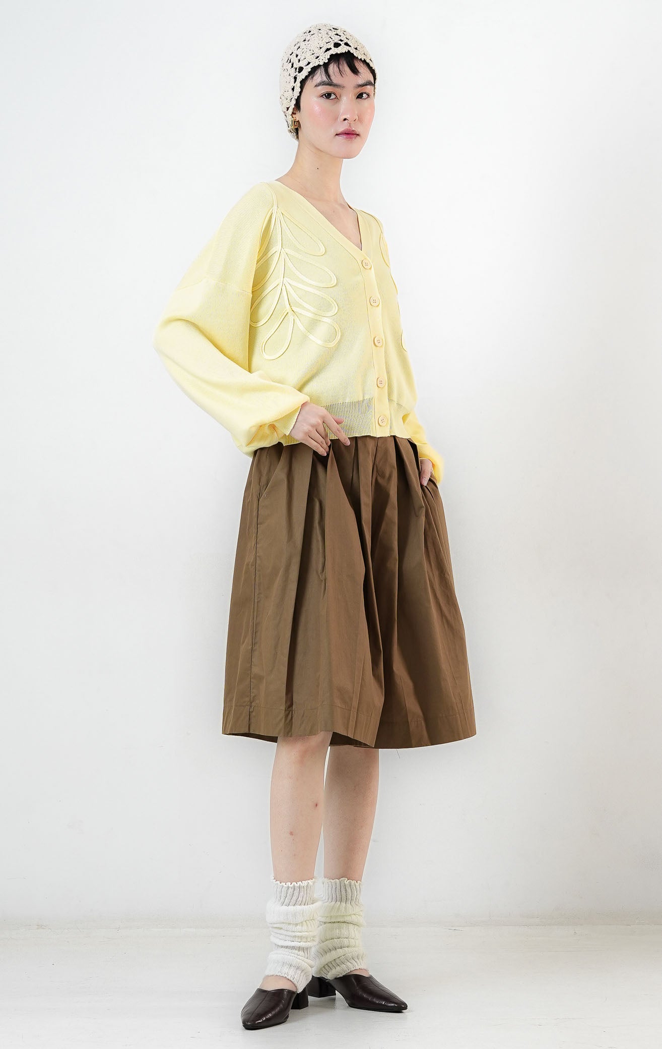 Bailey Cardigan Butter Yellow