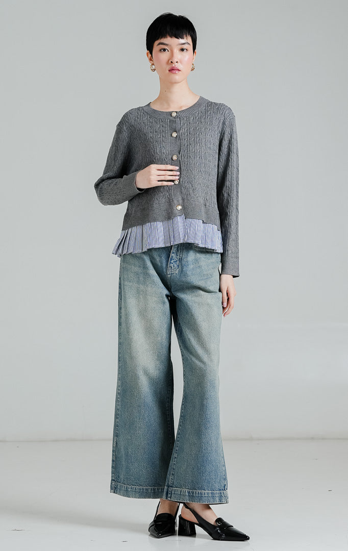 Malora Cardigan Grey