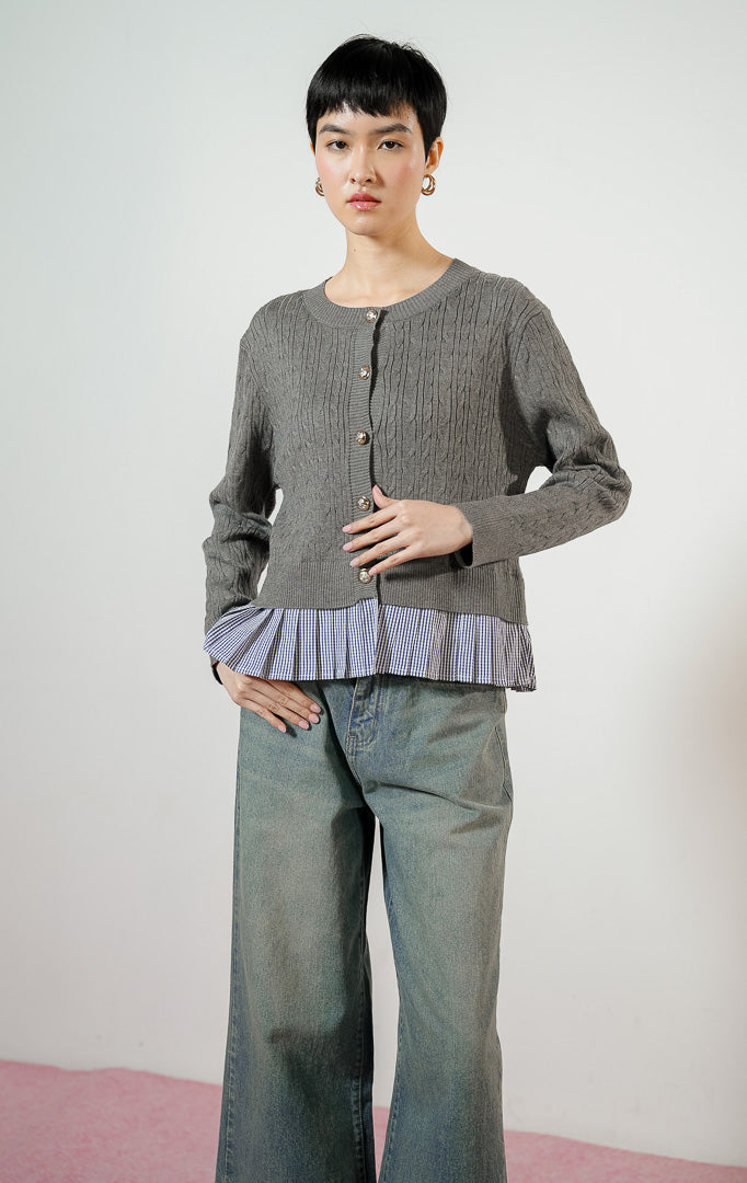 Malora Cardigan Grey