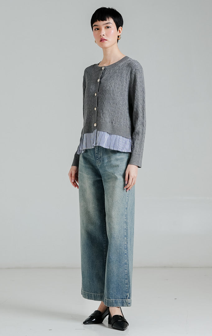 Malora Cardigan Grey