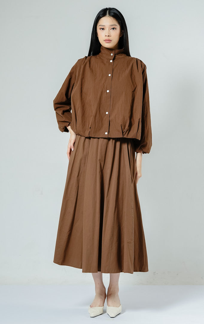 Honoria Jacket Dark Brown