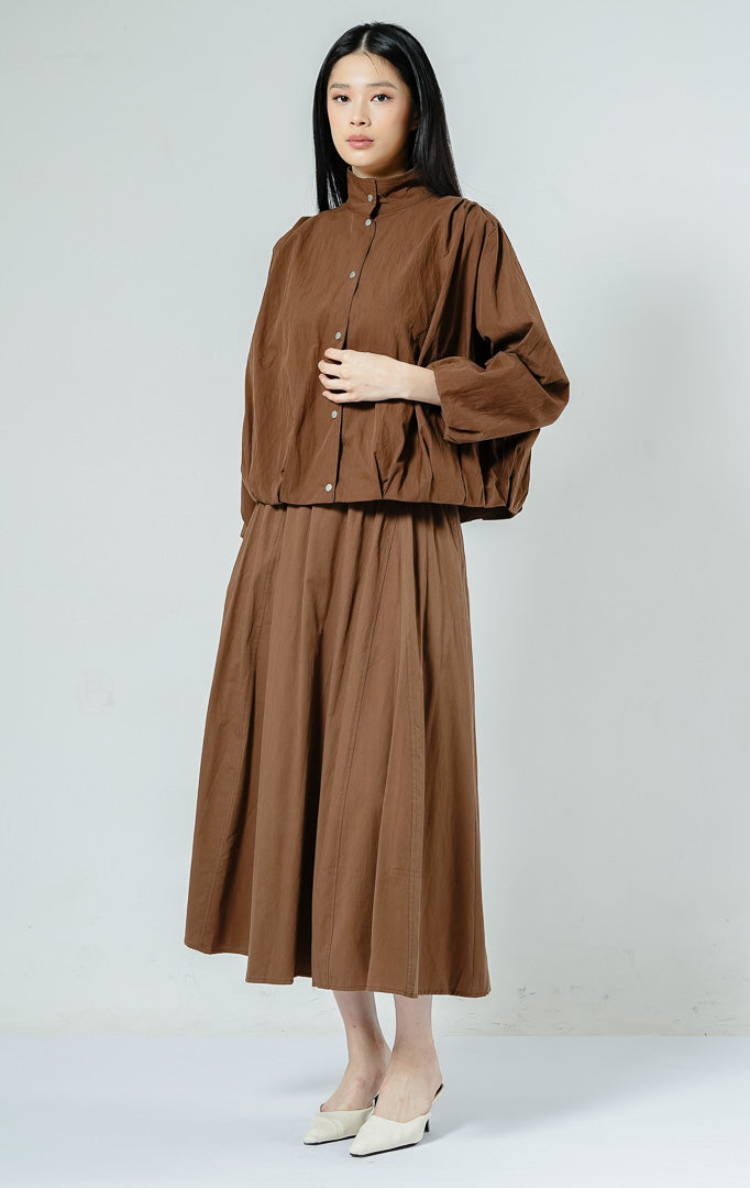 Honoria Jacket Dark Brown