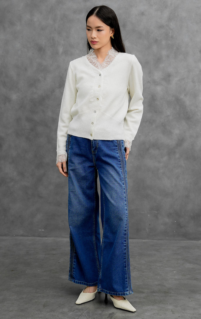 Mirabel Sweater White