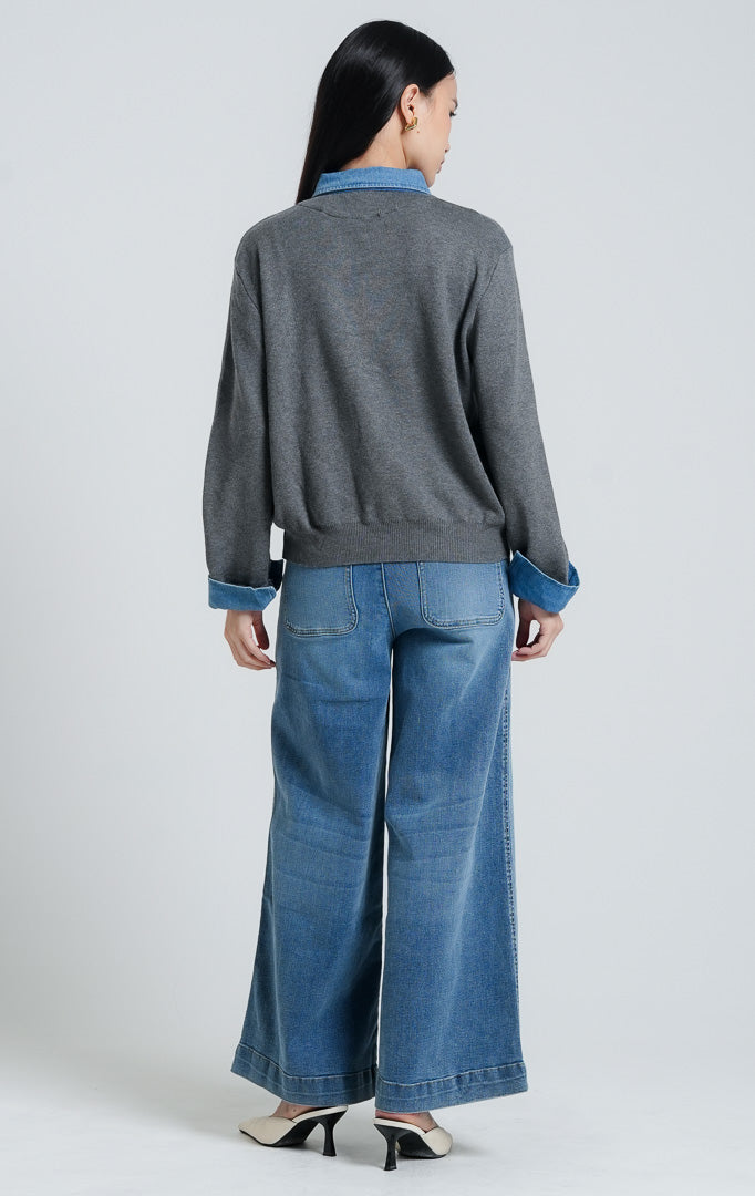 Osmira Cardigan Grey