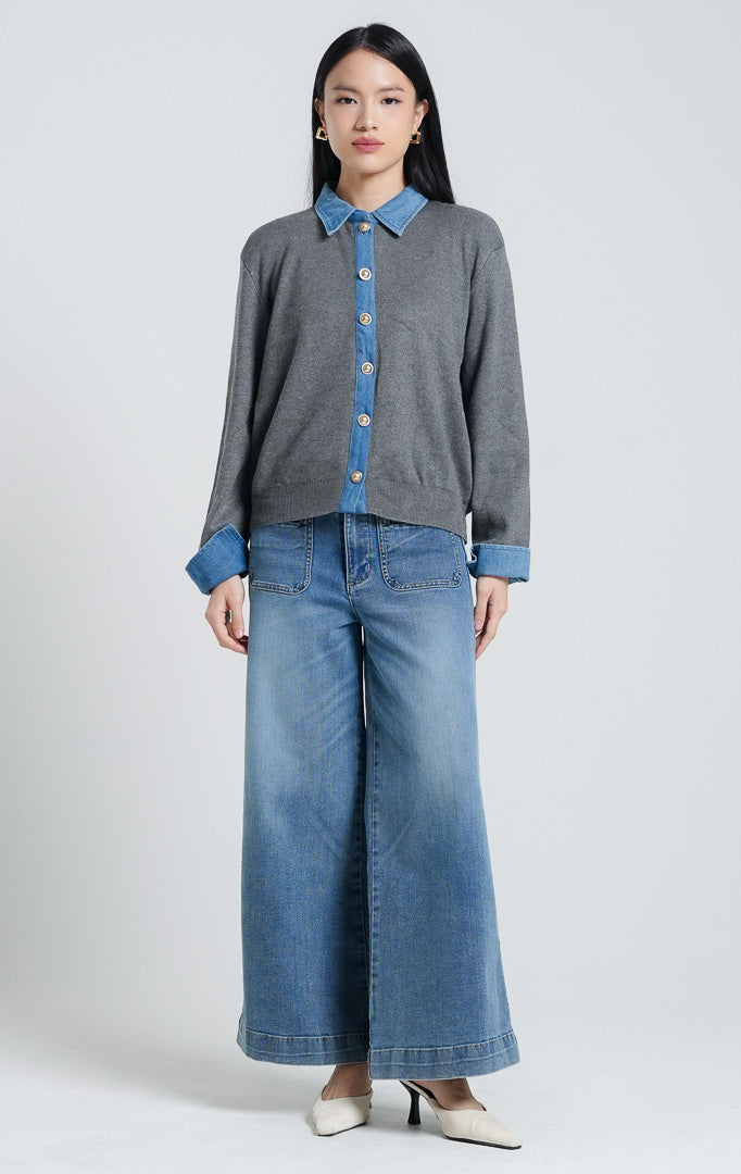 Osmira Cardigan Grey