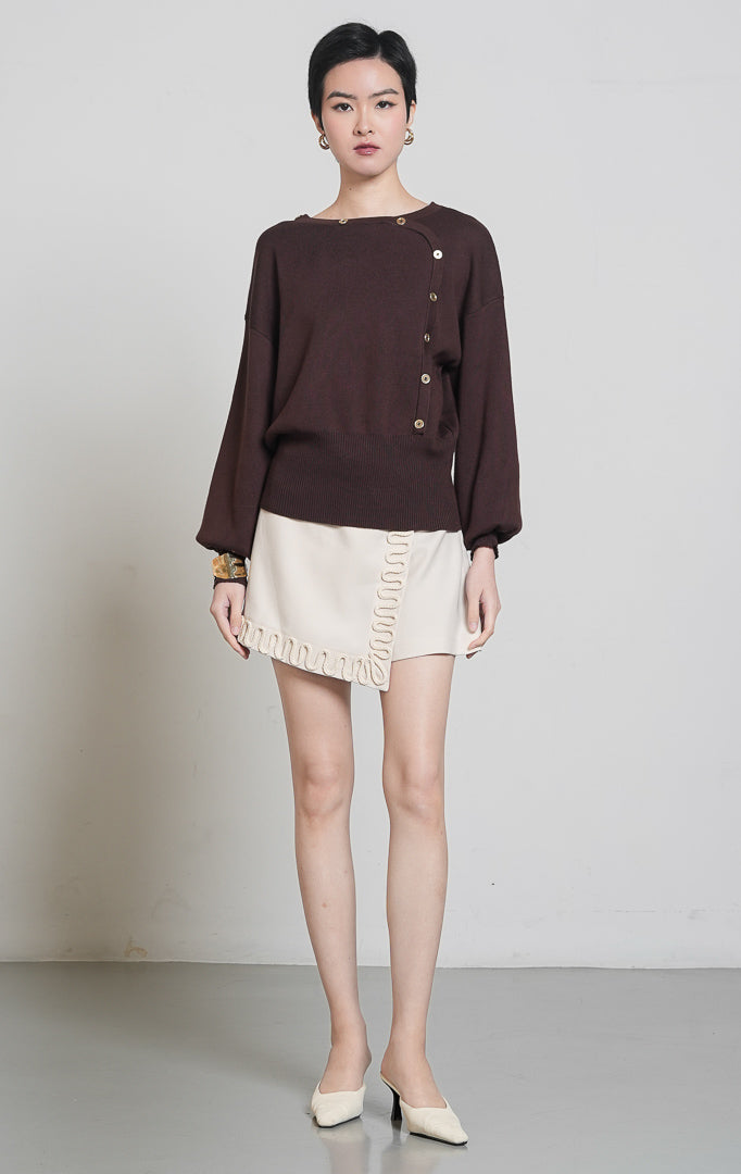 Ismeria Sweater Dark Brown