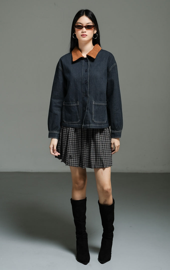 Avena Jacket Dark Denim