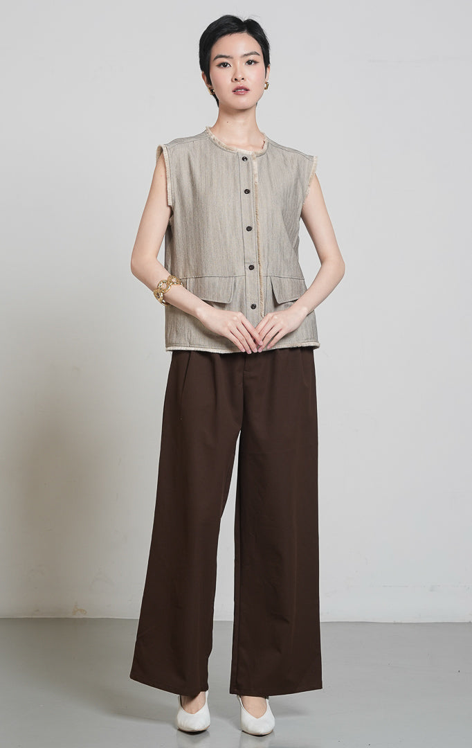 Noralise Vest Khaki