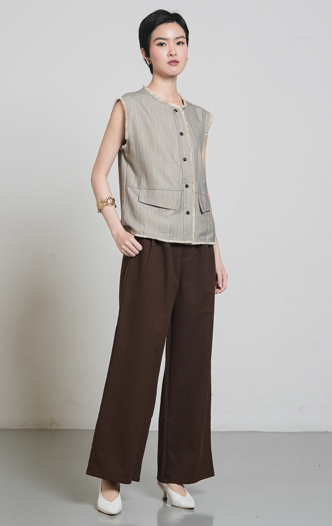 Noralise Vest Khaki