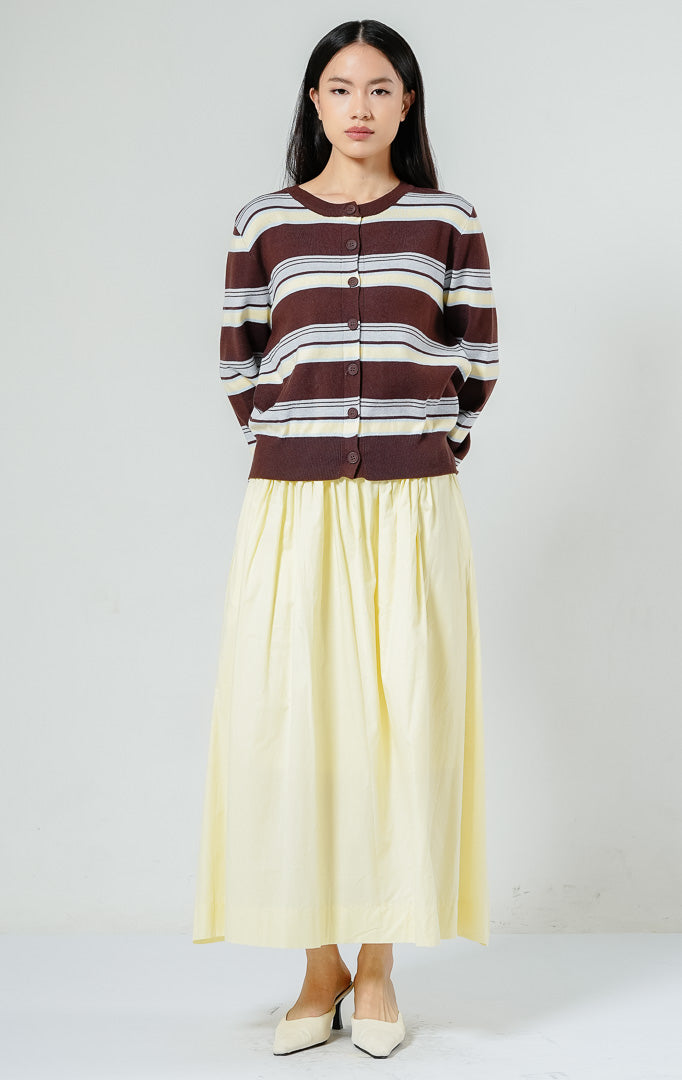 Kairen Cardigan Dark Brown