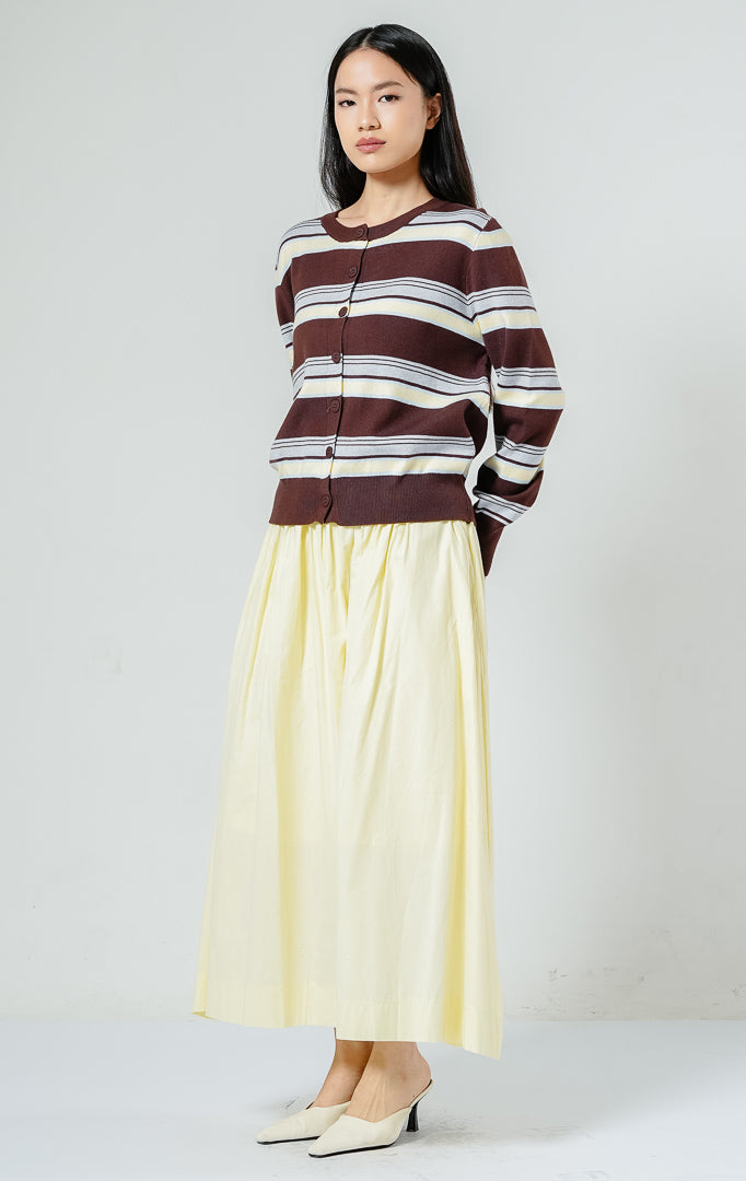 Kairen Cardigan Dark Brown