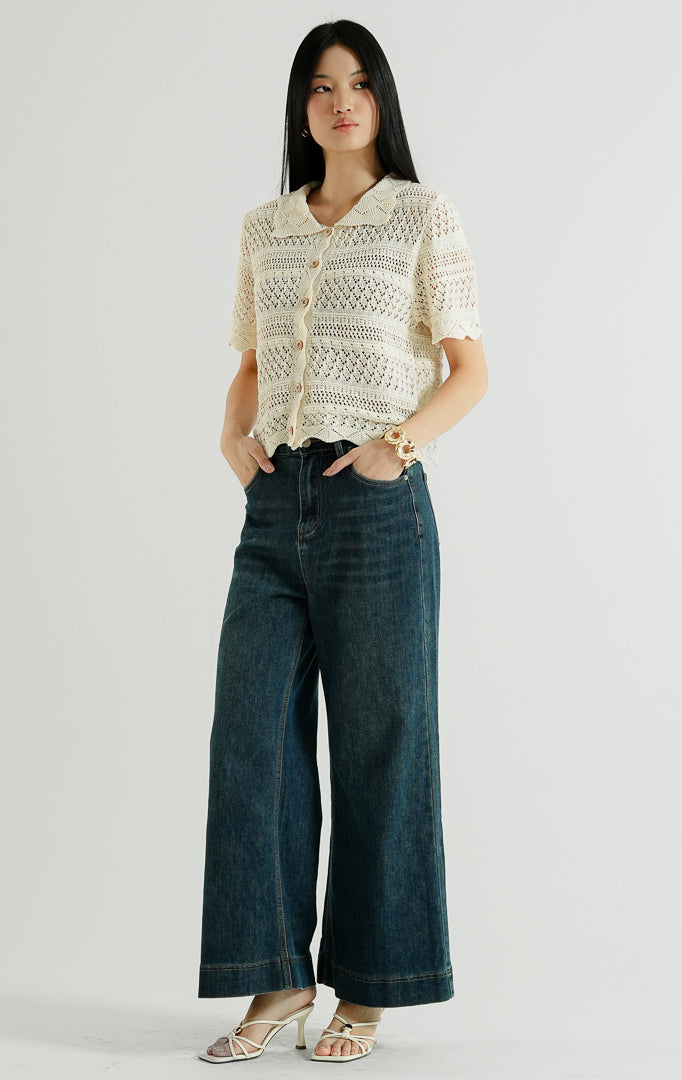 Silmora Top Ivory