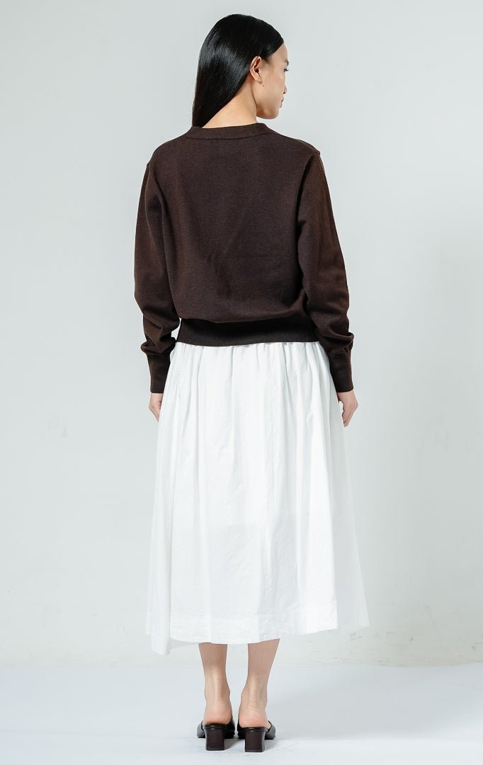 Morlith Cardigan Dark Brown
