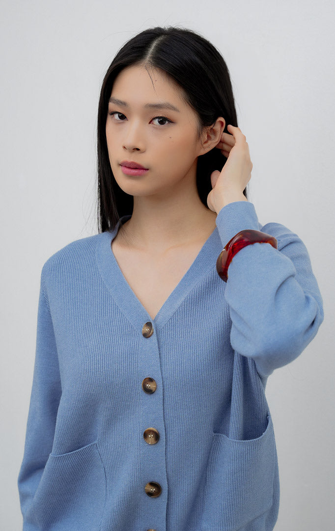 Lumora Cardigan Light Blue