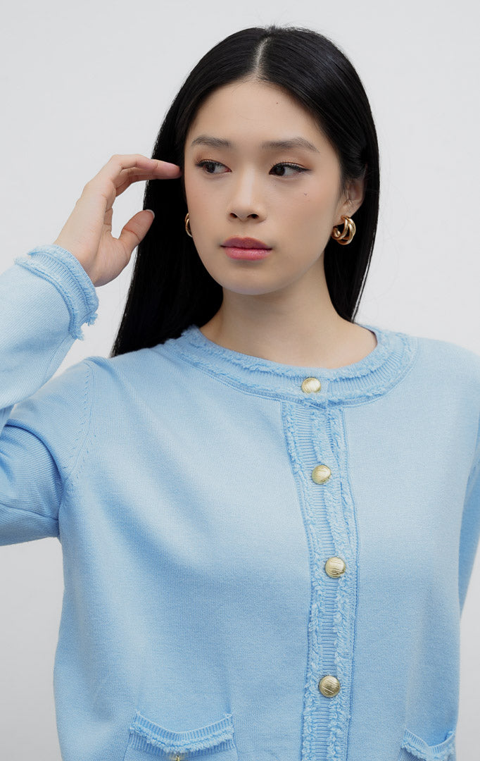 Guilin Cardigan Light Blue