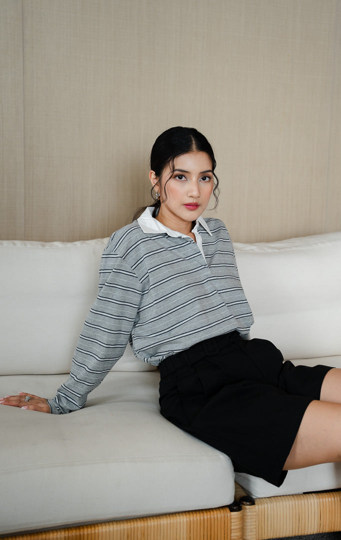 SF Percy Sweater  Light Grey