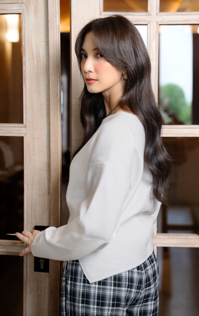 SF Ottilie Sweater White