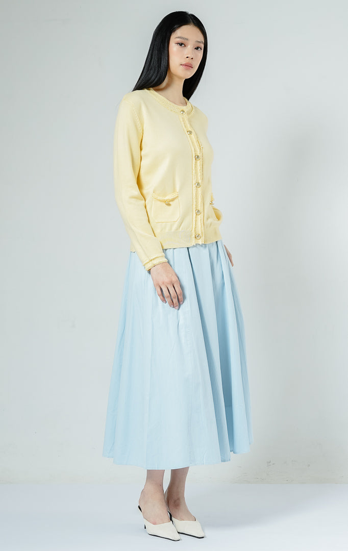 Guilin Cardigan Butter Yellow