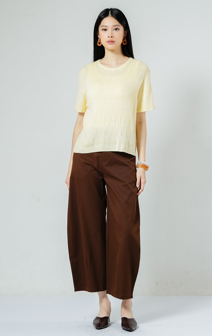 Anatella Top Butter Yellow