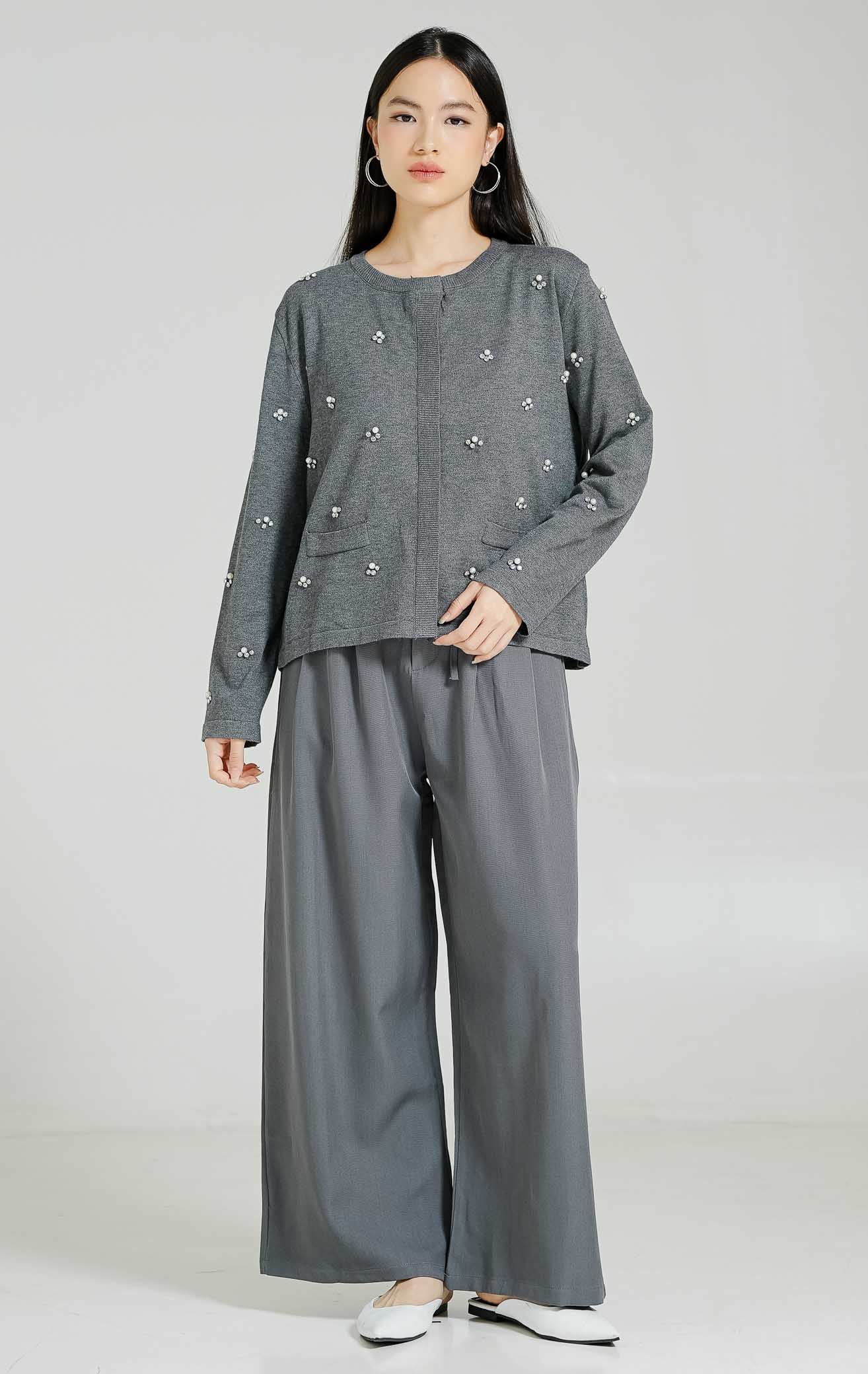 Portia Cardigan Grey
