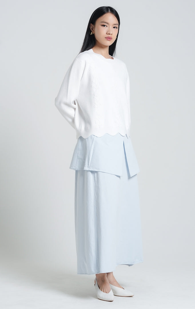 Galina Sweater White