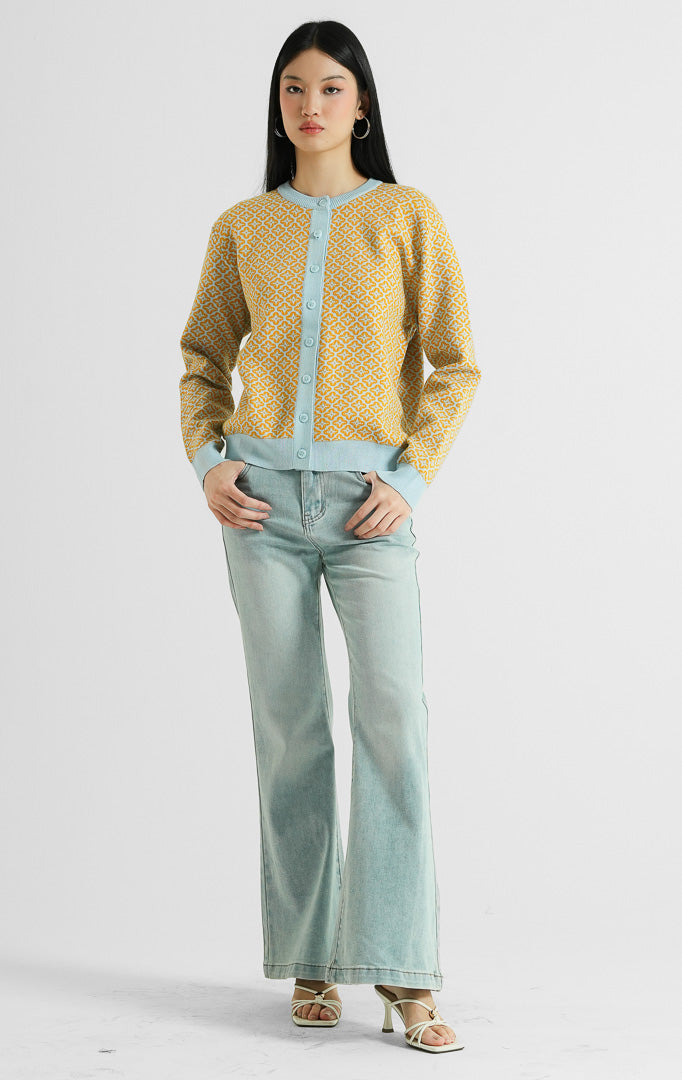 Zayley Cardigan Yellow