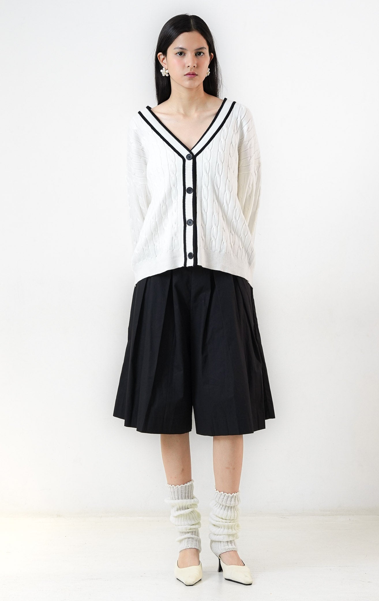 Annette Cardigan White