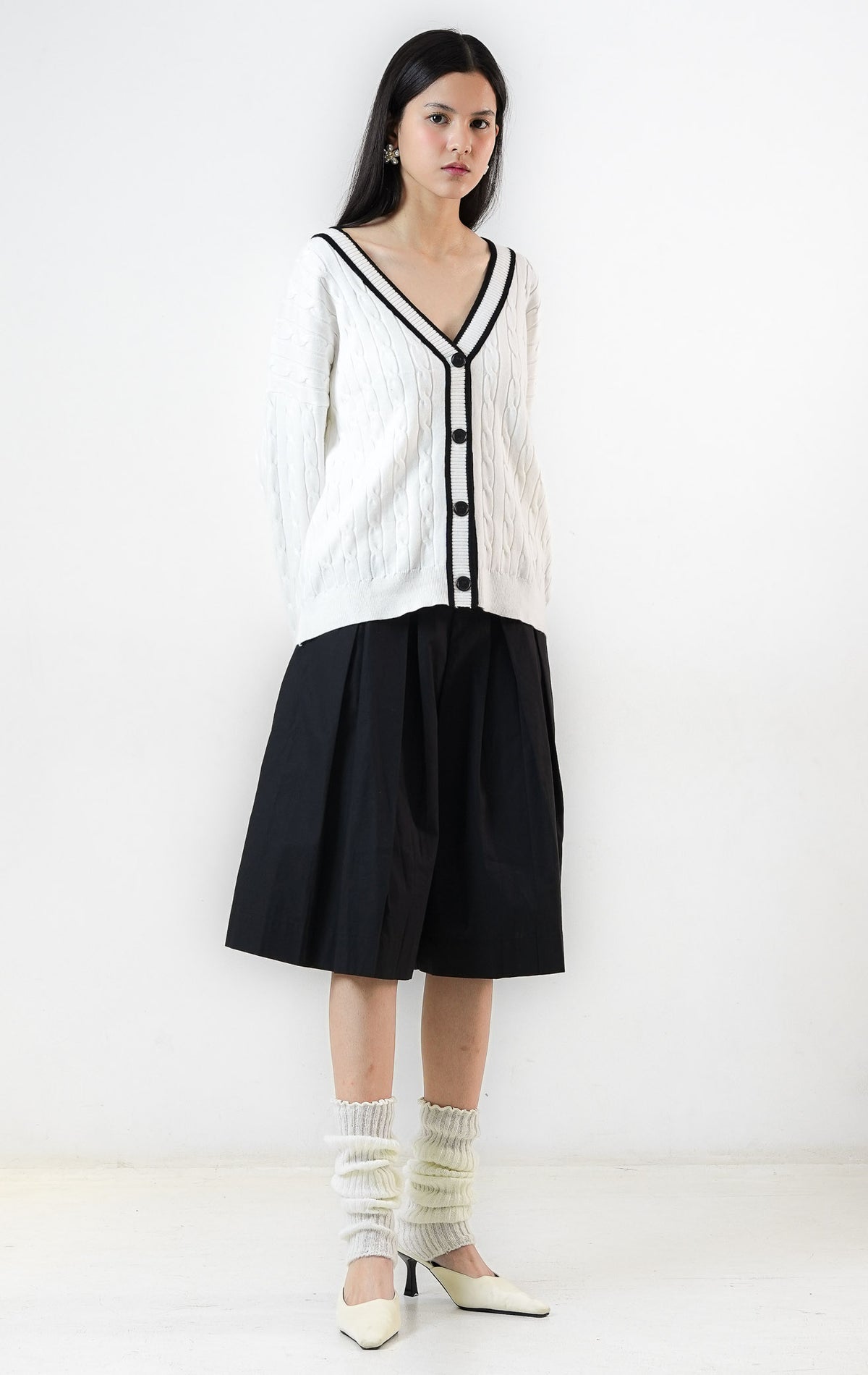 Annette Cardigan White