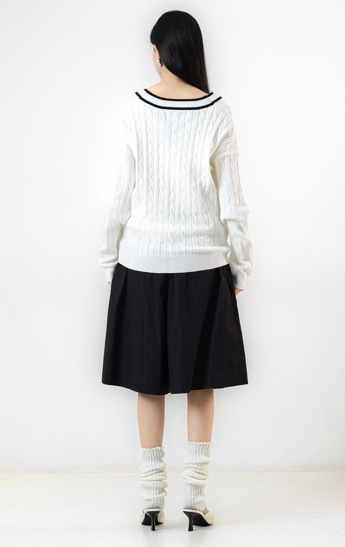 Annette Cardigan White