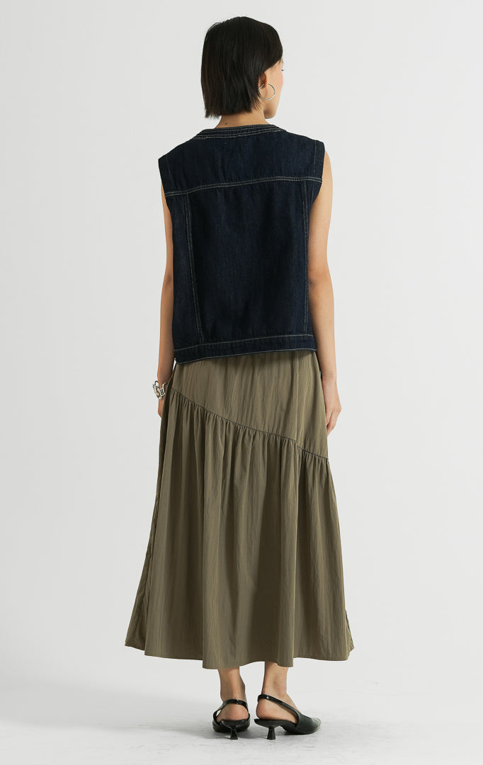Caroline Vest Indigo