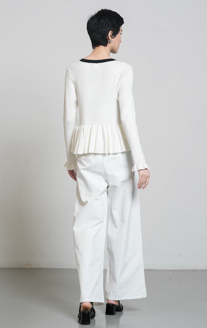 Lexie Cardigan White
