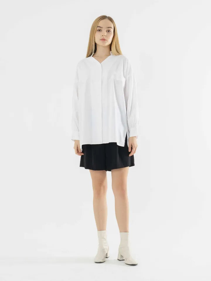 Justine Shirt White