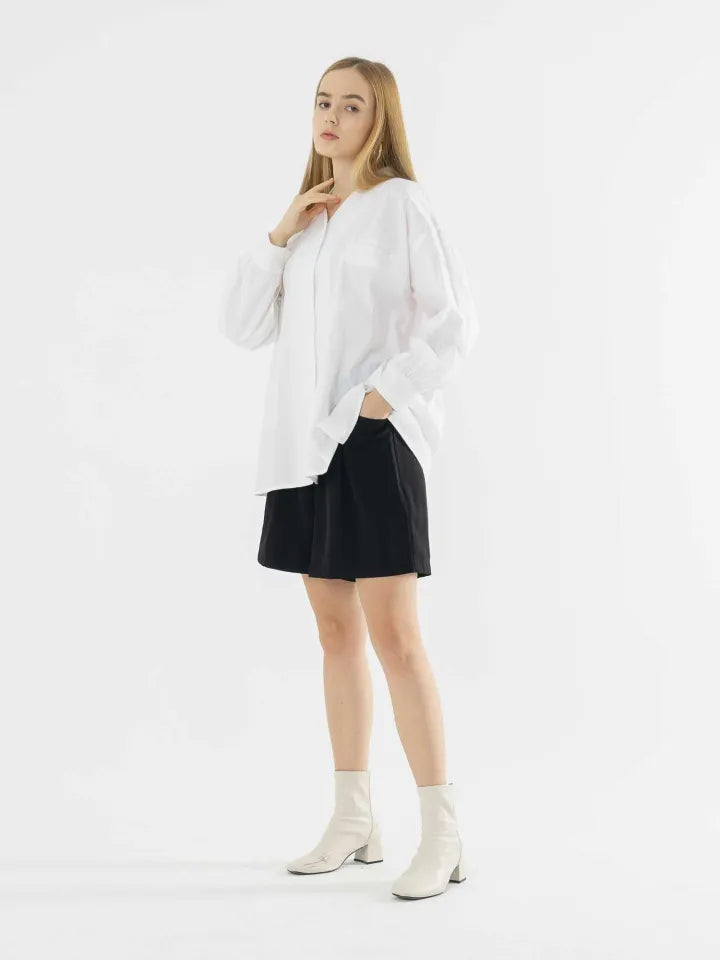 Justine Shirt White