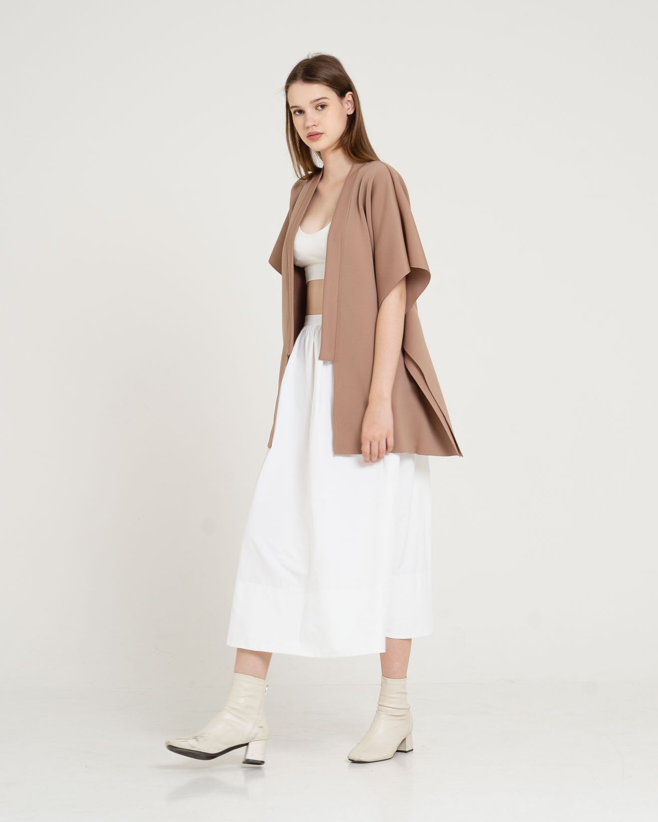 Kara Oversized Brown Outer – 611576