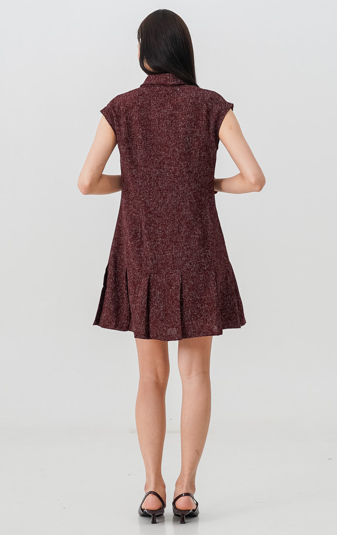 Airin Dress Maroon