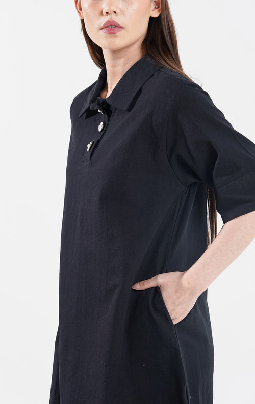 Harumi Dress Black