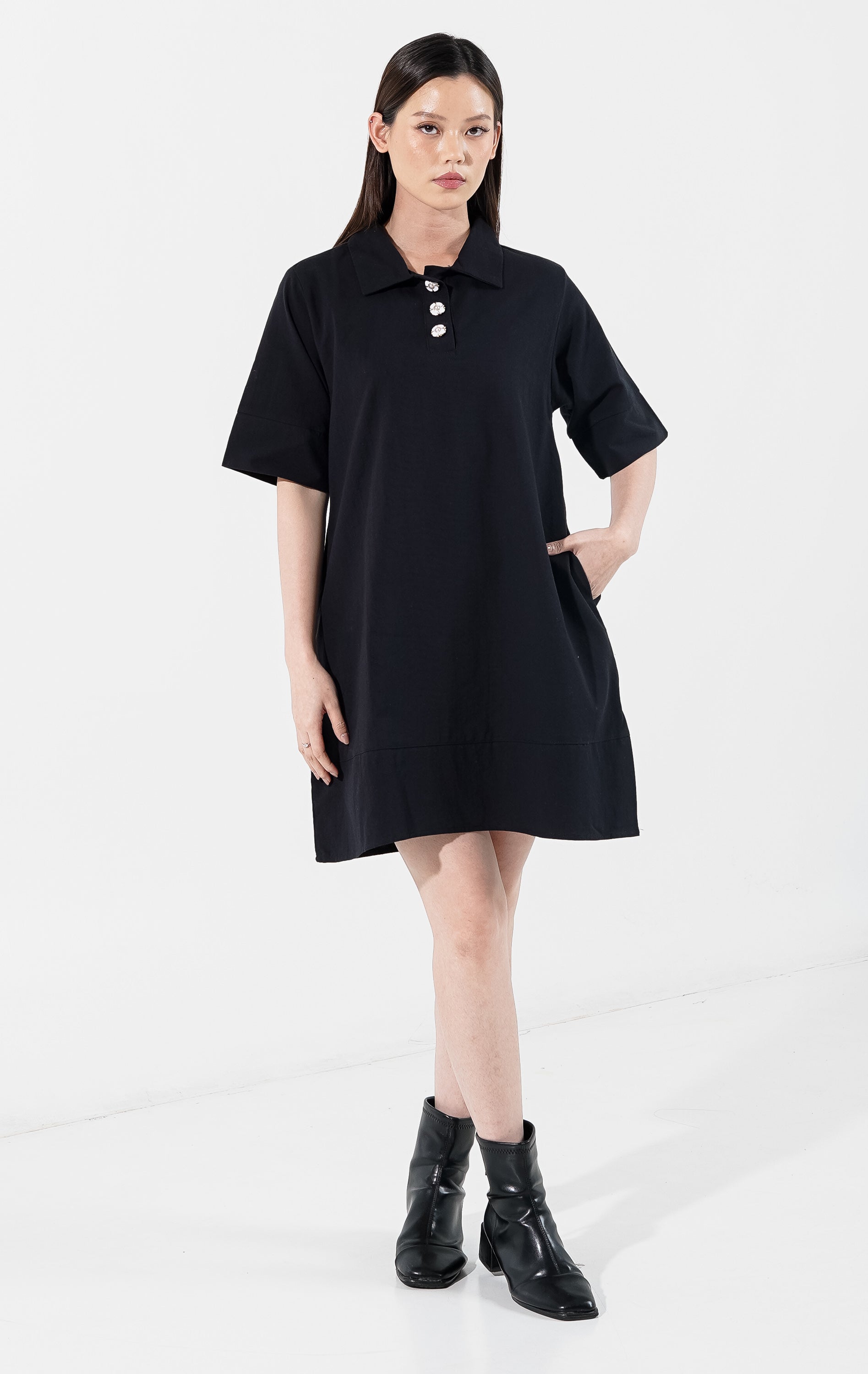 Harumi Dress Black
