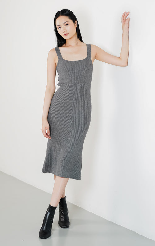 Juliette Knit Dress Grey
