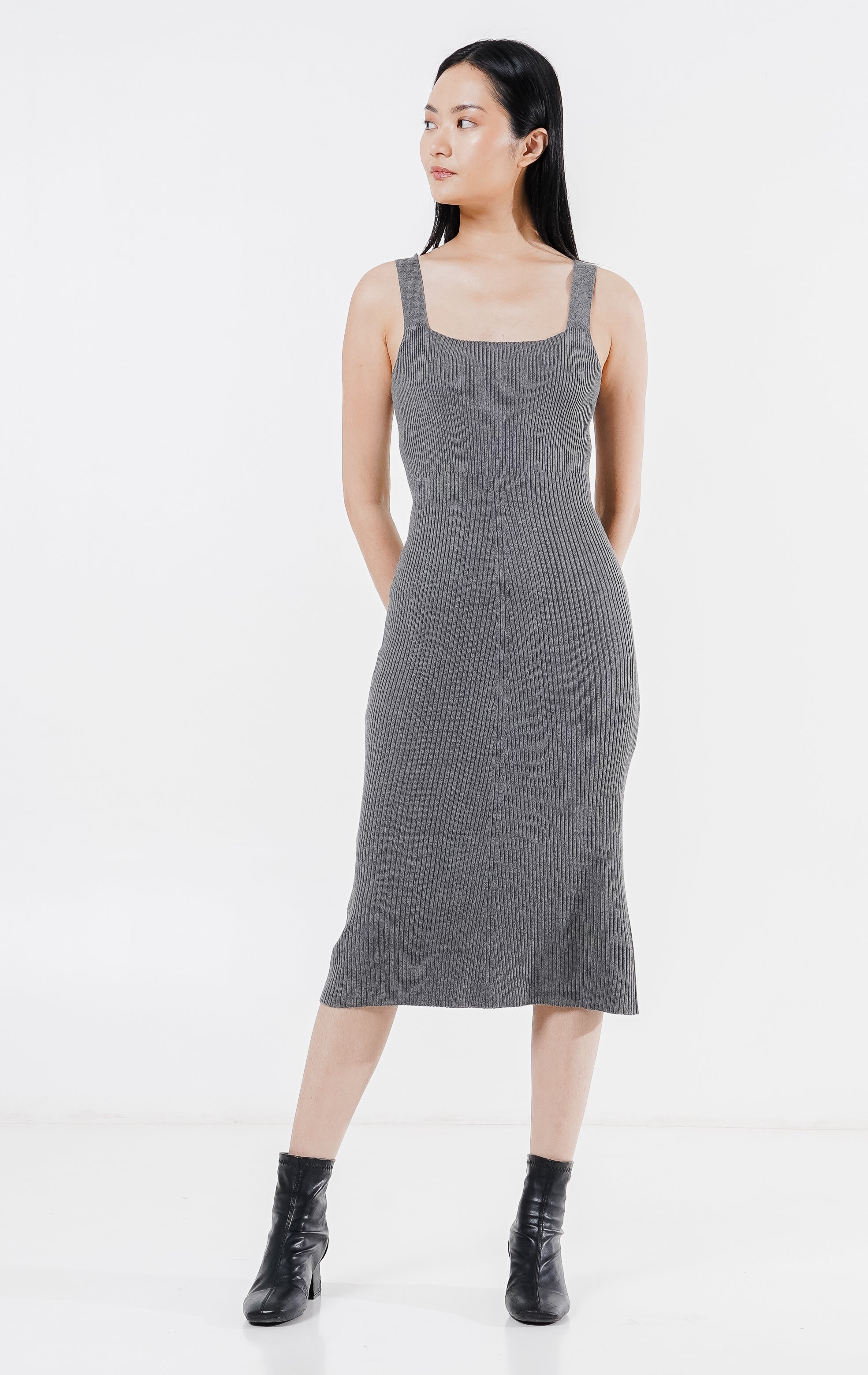 Juliette Knit Dress Grey