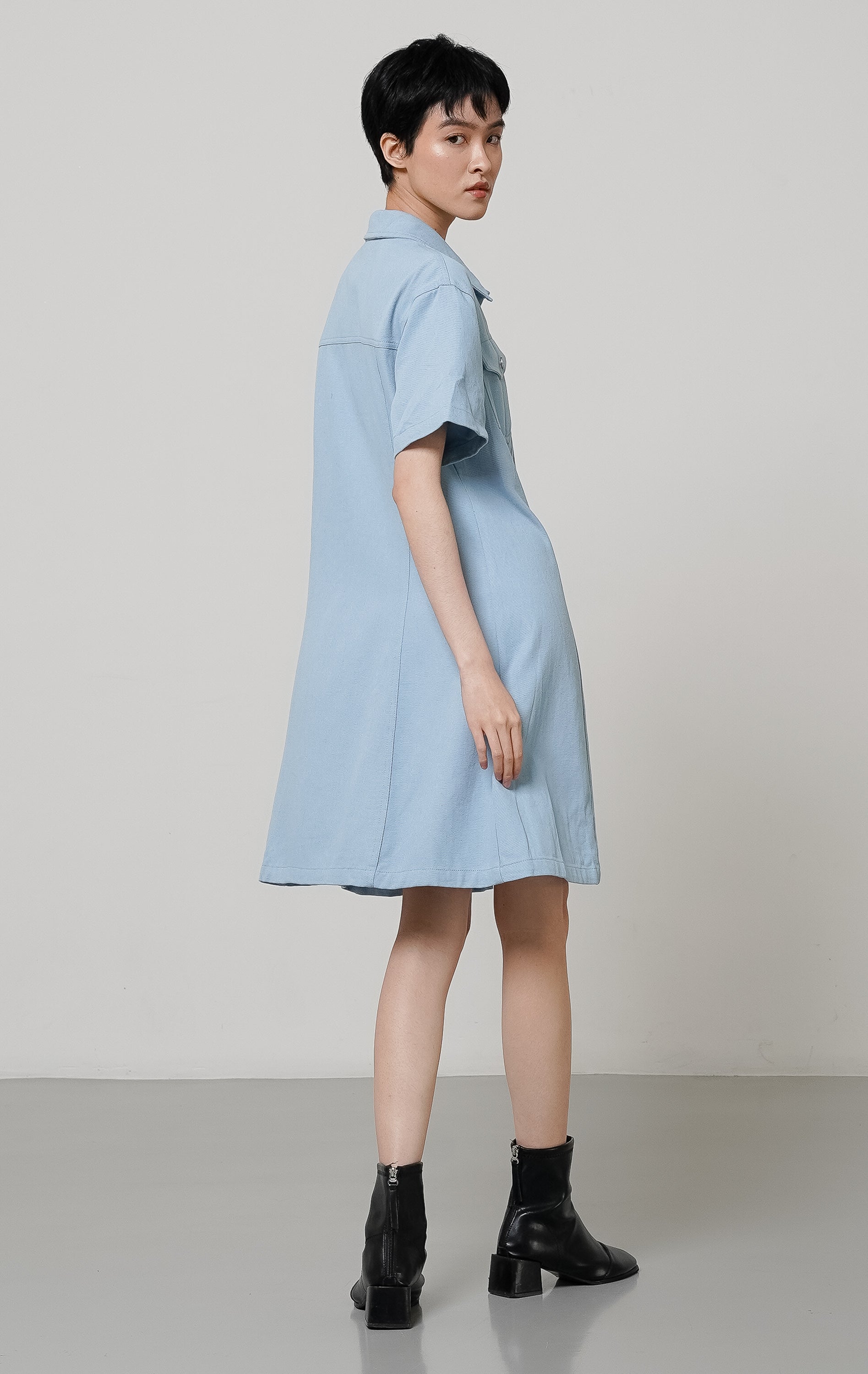 Davina Dress Blue