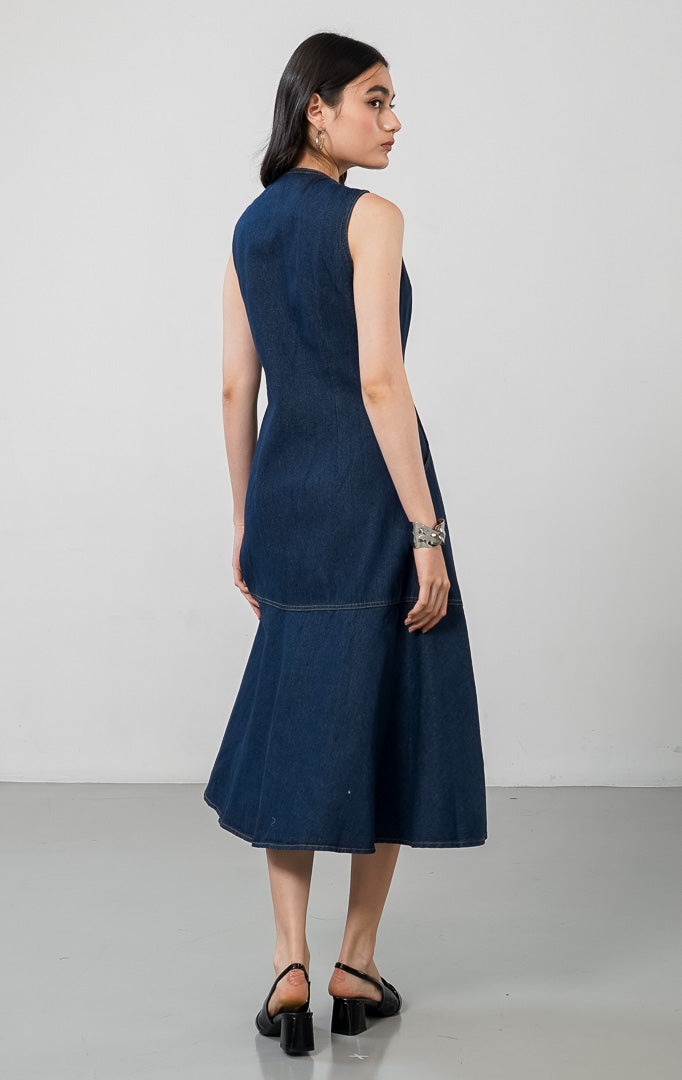Lita Dress Denim