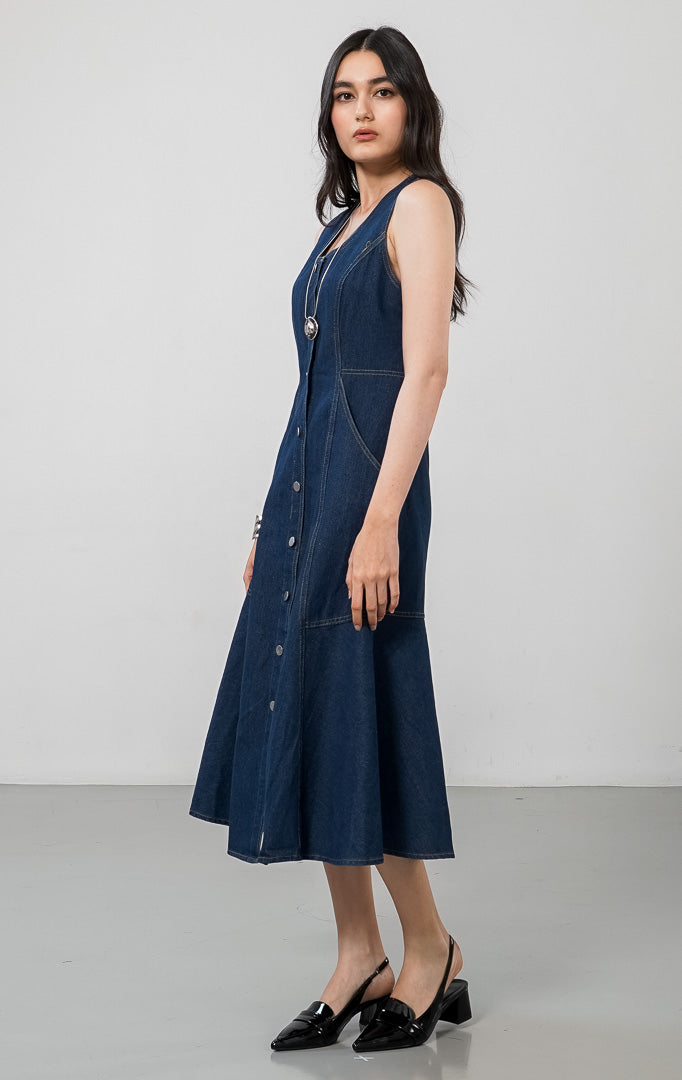Lita Dress Denim