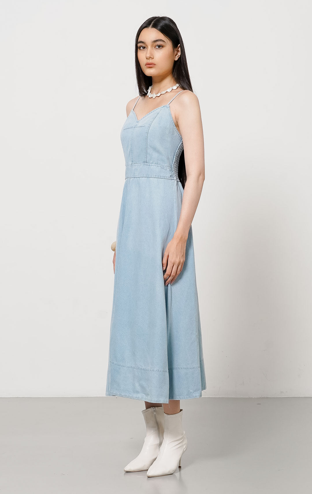 Cassandra Dress Light Denim