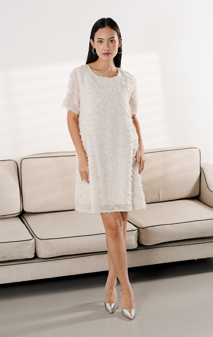 Enzy Dress Ivory