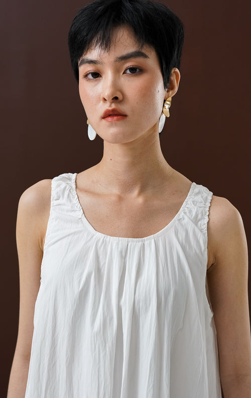 Winona Dress White