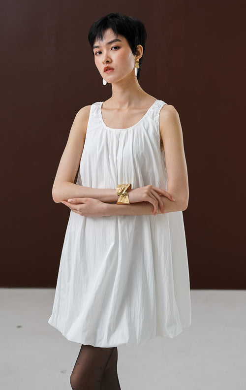 Winona Dress White