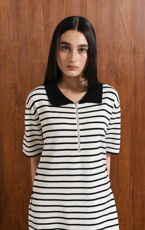 Evelyn Dress White