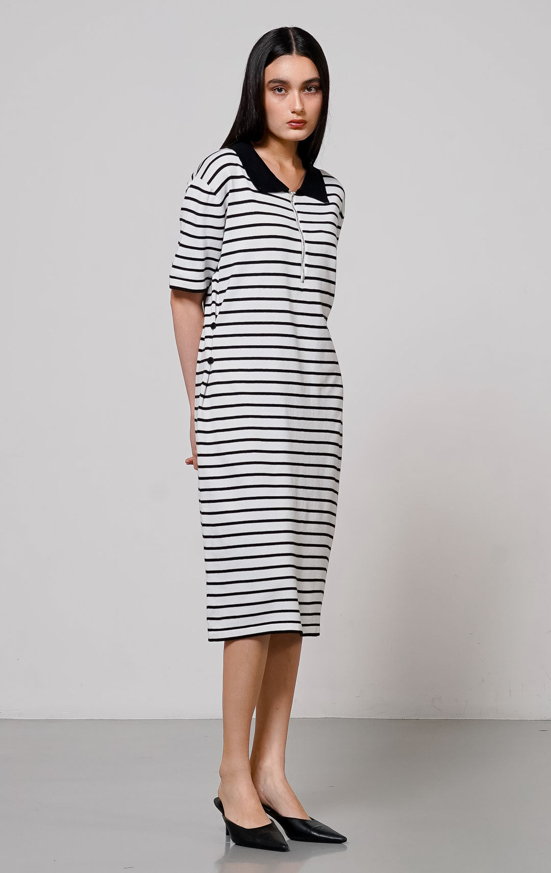 Evelyn Dress White