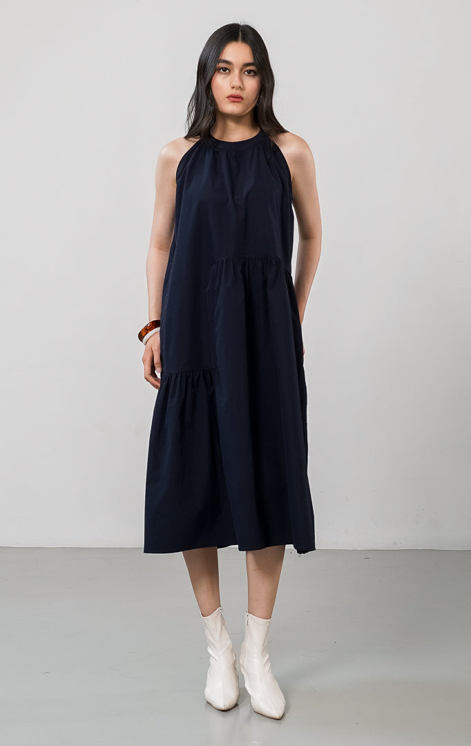 Eugene Dress Navy
