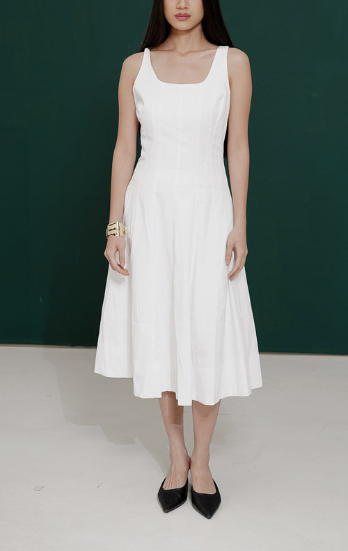 Jennet Dress White